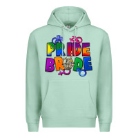 Seafoam Pride bride Premium Hoodie - FaDigitalArtStudio