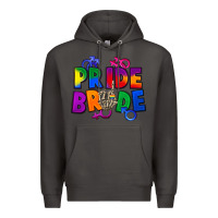 Smoke Pride bride Premium Hoodie - FaDigitalArtStudio