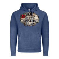 Vintage Denim hot cocoa and christmas movies Vintage Hoodie - Bettercallsaul
