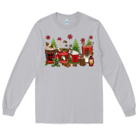 Moon Dust Christmas coffee cups Long Sleeve Tee - texasbilliewilder