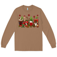 Toasted Coconut Christmas coffee cups Long Sleeve Tee - texasbilliewilder