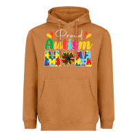 Meerkat Proud Autism Mom sunflower Heavyweight Hoodie - CowhideDigitalArt