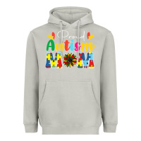 Moon Dust Proud Autism Mom sunflower Heavyweight Hoodie - CowhideDigitalArt