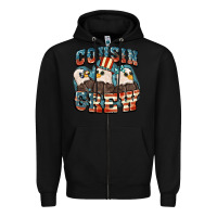 Black Cousin crew Zipper Hoodie - FaDigitalArtStudio
