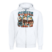 White Cousin crew Zipper Hoodie - FaDigitalArtStudio