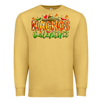 Antique Gold Nachos Valentine Premium Sweatshirt - CowhideDigitalArt