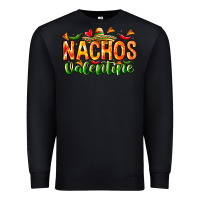 Black Nachos Valentine Premium Sweatshirt - CowhideDigitalArt