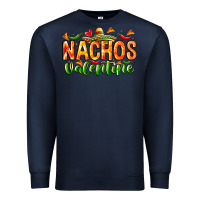 Navy Nachos Valentine Premium Sweatshirt - CowhideDigitalArt
