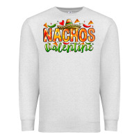 Oatmeal Heather Nachos Valentine Premium Sweatshirt - CowhideDigitalArt