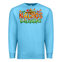 Ocean Blue Nachos Valentine Premium Sweatshirt - CowhideDigitalArt