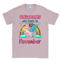 Lilac unicorns are born in november Classic Tee - Jasminsmagicworld