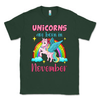 Sports Green unicorns are born in november Classic Tee - Jasminsmagicworld