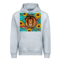Heather Grey western lion tumbler Urban Hoodie - Artiststas