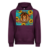 Mauve Wine western lion tumbler Urban Hoodie - Artiststas