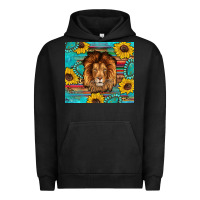 Pigment Black western lion tumbler Urban Hoodie - Artiststas
