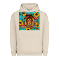 Pigment French Oak western lion tumbler Urban Hoodie - Artiststas