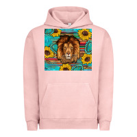 Pigment Salmon western lion tumbler Urban Hoodie - Artiststas