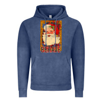 Vintage Denim Santa Behave Vintage Hoodie - Bettercallsaul