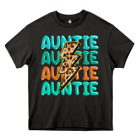 Asphalt auntıe with lightning bolt Heavy Core Tee - MaliasSmallBusiness