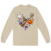 Mushroom Love Halloween Long Sleeve Tee - NancyCooperArtShop
