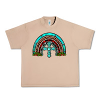 Burro cross christmas rainbow Urban Heavy Tee - JahusDesignShop