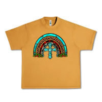 Peanut Butter cross christmas rainbow Urban Heavy Tee - JahusDesignShop