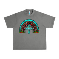 Tornado cross christmas rainbow Urban Heavy Tee - JahusDesignShop