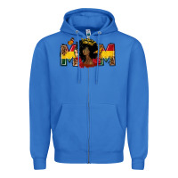 True Royal Juneteenth mom Mother's Day Zipper Hoodie - FaDigitalArtStudio