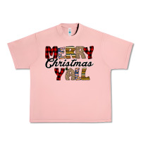 Salmon Merry Christmas Y'all Urban Heavy Tee - Bettercallsaul