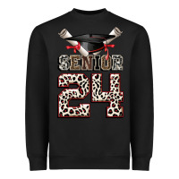 Black senior 24 Heavyweight Sweatshirt - CowGirlArtShop