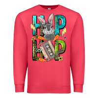 Cardinal Western hip hop Bunny Easter Day Premium Sweatshirt - LillyAllenDesigns