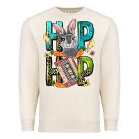 Sandshell Western hip hop Bunny Easter Day Premium Sweatshirt - LillyAllenDesigns