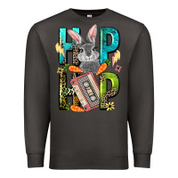 Smoke Western hip hop Bunny Easter Day Premium Sweatshirt - LillyAllenDesigns