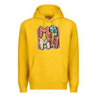 Lemon 4th of July mama with lightning bolt Premium Hoodie - FaDigitalArtStudio