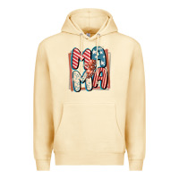 Pina Colada 4th of July mama with lightning bolt Premium Hoodie - FaDigitalArtStudio