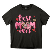 Asphalt best mom ever Heavy Core Tee - MaliasSmallBusiness