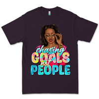 Plum chasing goals not people Premium Tee - NancyCooperArtShop