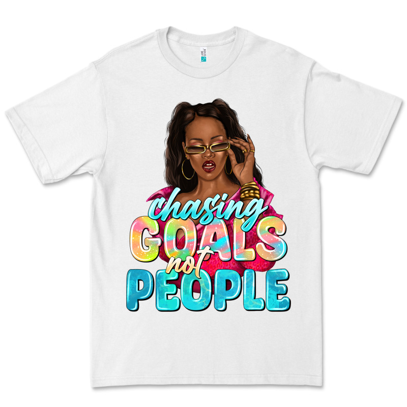 Chasing Goals Not People Premium Tee by NancyCooperArtShop | Teevron