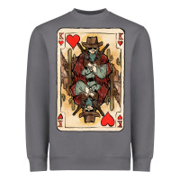 Storm King Of Hearts Cowboy Heavyweight Sweatshirt - HowdyJamesFarm