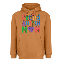 Meerkat Proud Autism Mom Heavyweight Hoodie - CowhideDigitalArt