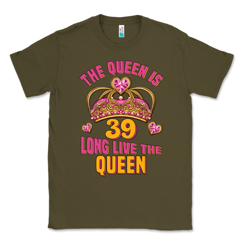 The Queen Is 39 Long Live The Queen Classic Tee by Jasminsmagicworld | Teevron