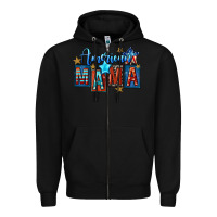 Black American mama Mother's Day Zipper Hoodie - FaDigitalArtStudio