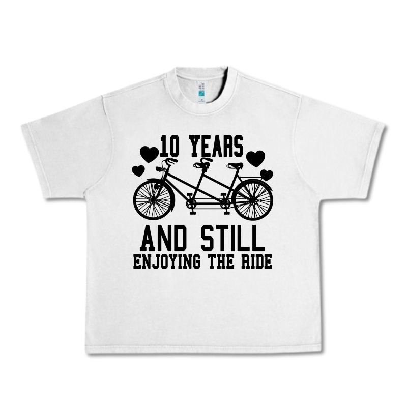 10 Years And Still Enjoying The Ride Urban Heavy Tee by Bettercallsaul | Teevron