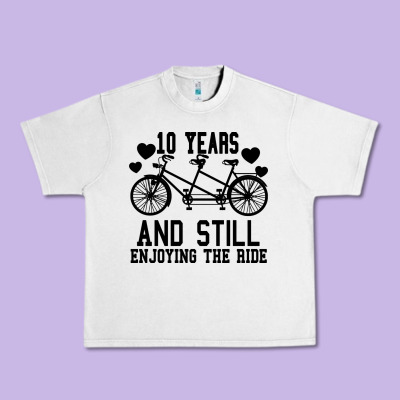 10 Years And Still Enjoying The Ride Urban Heavy Tee Designed By Bettercallsaul
