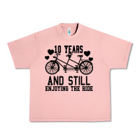 Salmon 10 Years And Still Enjoying The Ride Urban Heavy Tee - Bettercallsaul