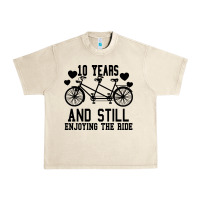 Sandshell 10 Years And Still Enjoying The Ride Urban Heavy Tee - Bettercallsaul
