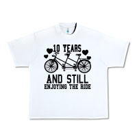 White 10 Years And Still Enjoying The Ride Urban Heavy Tee - Bettercallsaul