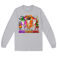 Moon Dust happy hallothanksmas goats Long Sleeve Tee - texasbilliewilder