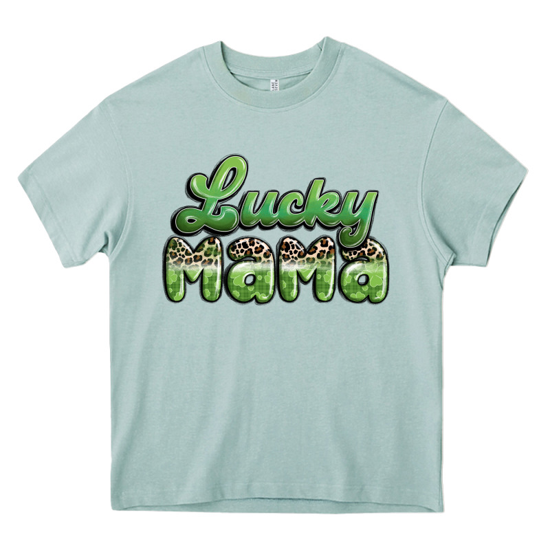 Lucky Mama Heavy Core Tee by MaliasSmallBusiness | Teevron