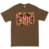 Cacao america, cowhide, leopard backgraund Premium Tee - JahusDesignShop